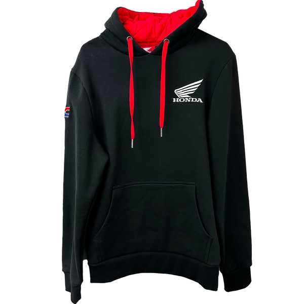 Genuine Honda Apparel Pullover Hoodie Black Size 2XL