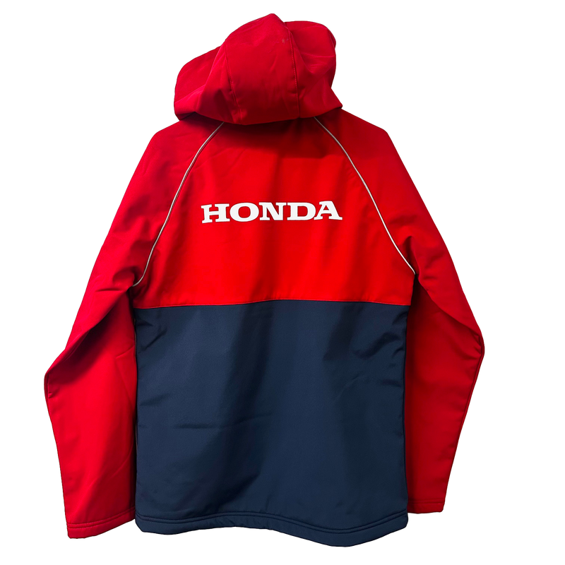 Genuine Honda Apparel Softshell Jacket Navy/Red Size Medium