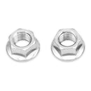 Whites Flange Nut 5mm 8mm Af PKT=50 (thread Pitch 5 X 0.8)