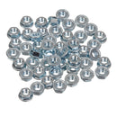 Whites Flange Nut 6mm 10mm Af PKT=50 (thread Pitch 6 X 1.0)
