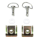 Whites Quick Release Fastener 14mm Clip Type (2 Pc) Qtr Turn