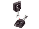 X-Tech MXC-1 Bar Mounts 28.6MM 1-1/8 10MM Bolt W/spacer - Height 40-47MM Silver