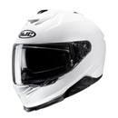 HJC i71 Semi Flat Pearl White Motorcycle Helmet Size 2XL 63cm