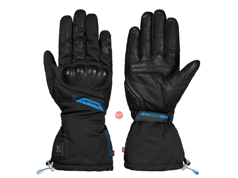 Ixon It-yuga Black Blue Road Gloves Size Small