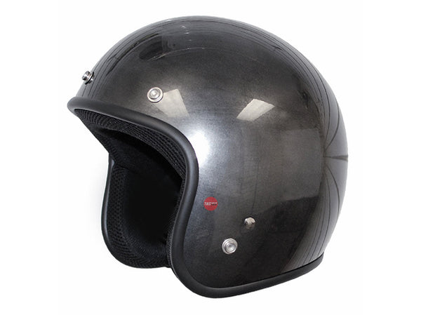 FFM Large Jetpro 2 Low Rider Scratched Metal Road Helmet Size 60cm