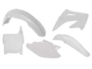 Rtech Plastics Kit 5 PIECE WHITE Honda KITCR0-BN0-503