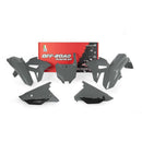 Rtech Plastics Kit 6 PIECE QUANTUM GREY Honda KITCRF-GR0-521