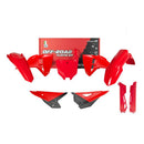 Rtech Plastics Kit 6 PIECE RED BLACK Honda KITCRF-RS0-725