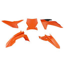 Rtech Plastics Kit 6 PIECE ORANGE BLACK KTM KITKTM-AR0-150