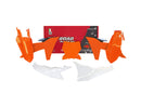 Rtech Plastics Kit 6 PIECE ORANGE BLACK KTM KITKTM-AR0-223