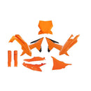 Rtech Plastics Kit 7 PIECE ORANGE BLACK KTM KITKTM-AR0-725