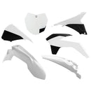 Rtech Plastics Kit 6 PIECE WHITE BLACK KTM KITKTM-BN0-512