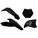 Rtech Plastics Kit 4 PIECE BLACK KTM KITKTM-NR0-505