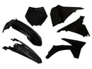 Rtech Plastics Kit 6 PIECE BLACK KTM KITKTM-NR0-509