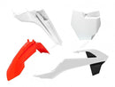Rtech Plastics Kit 4 PIECE ORANGE WHITE KTM KITKTM-O17-500