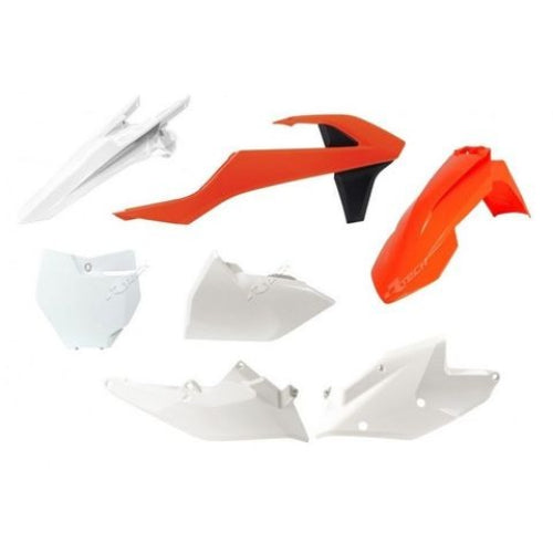 Rtech Plastics Kit Rtech ( Includes Front Fender , Number Plate , Radiator