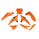 Rtech Plastics Kit 6 PIECE ORANGE BLACK KTM KITKTM-OEM-885