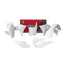 Rtech Plastics Kit 5 PIECE WHITE Kawasaki KITKXF-BN0-524