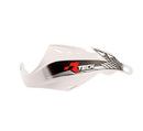 Rtech Handguards Gladiator Includes Mounting Kit White Universal KITPMGLBN08