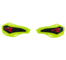 Rtech Handguards Offroad HP1 VENTILATED 2 MOUNTING KITS MOUNTS TO HANDLEBARS OR LEVERS FLO YELLOW KITPMHP1GF0