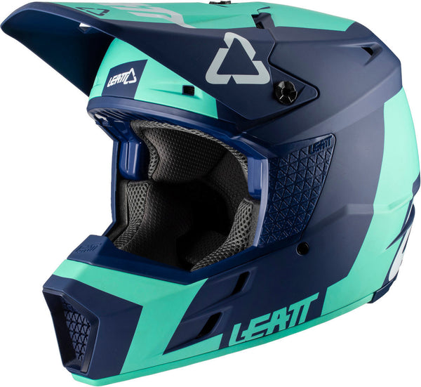 LEATT MX HELMET '20 GPX 3.5 V20.2 AQUA/BLUE