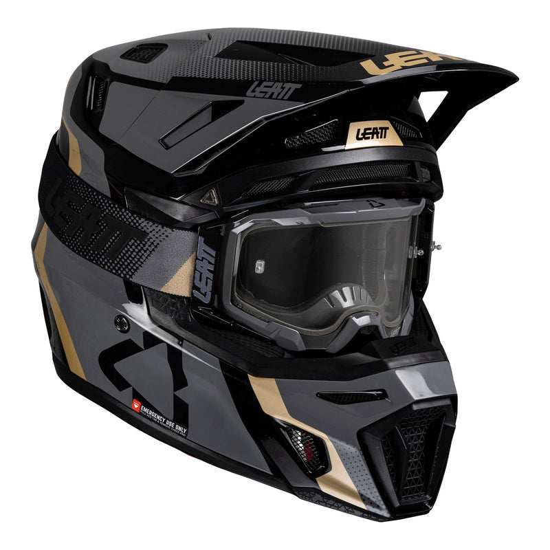 Leatt 2025 8.5 Black Helmet & Goggle Kit Size Large 60cm