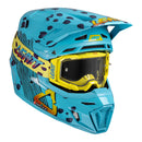 Leatt 2025 8.5 Cheetah Helmet & Goggle Kit Size Medium 58cm