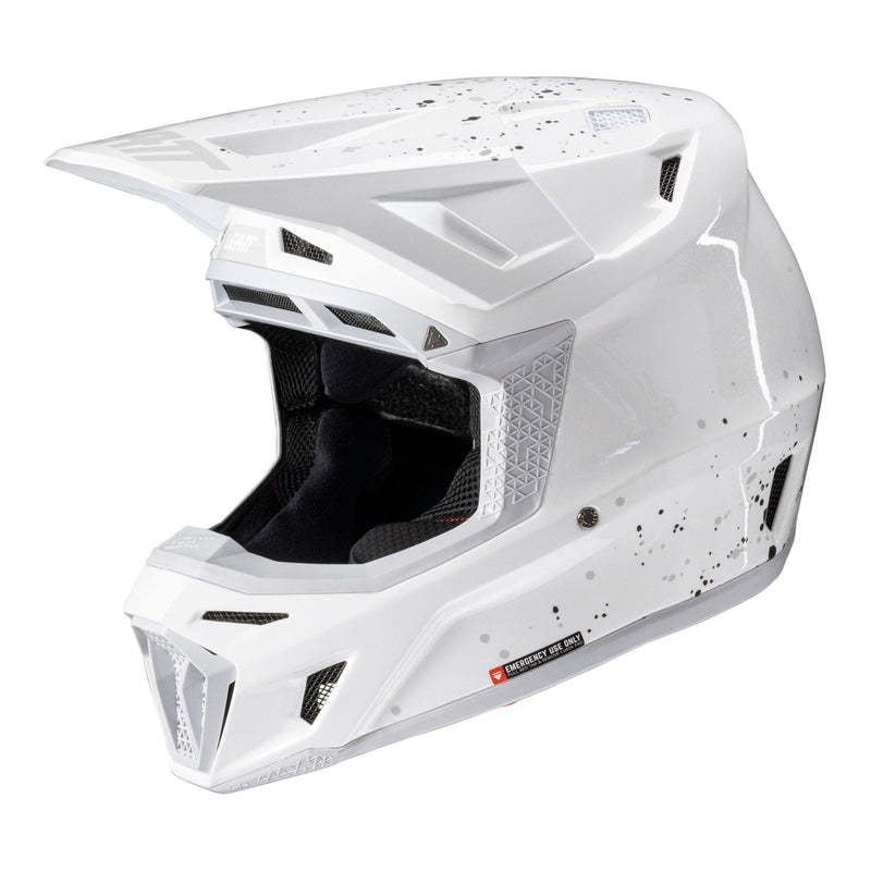 Leatt 2025 8.5 White Helmet & Goggle Kit Size Small 56cm
