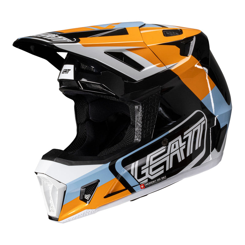 Leatt 2025 7.5 Orange Helmet & Goggle Kit Size XL 62cm