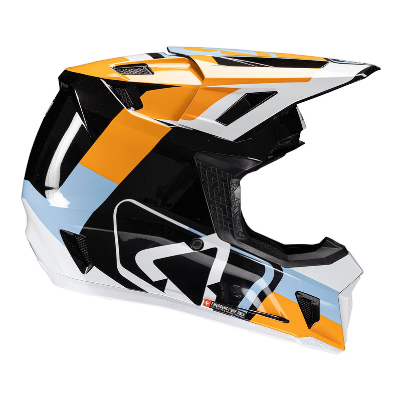 Leatt 2025 7.5 Orange Helmet & Goggle Kit Size Small 56cm