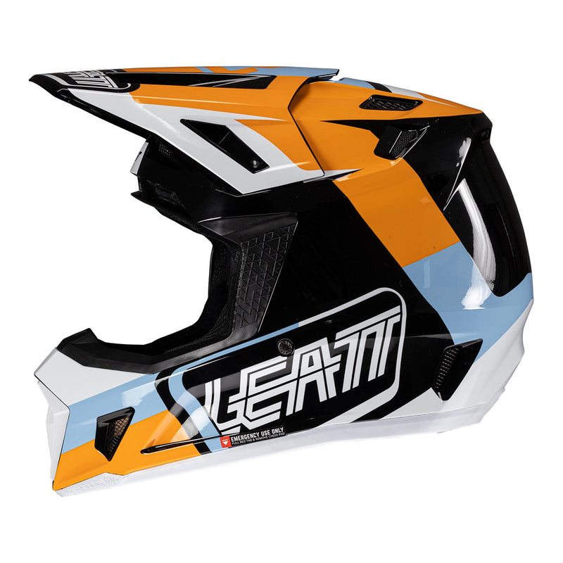 Leatt 2025 7.5 Orange Helmet & Goggle Kit Size XL 62cm