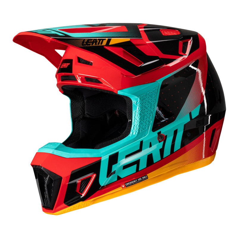 Leatt 2025 7.5 Red Helmet & Goggle Kit Size Large 60cm