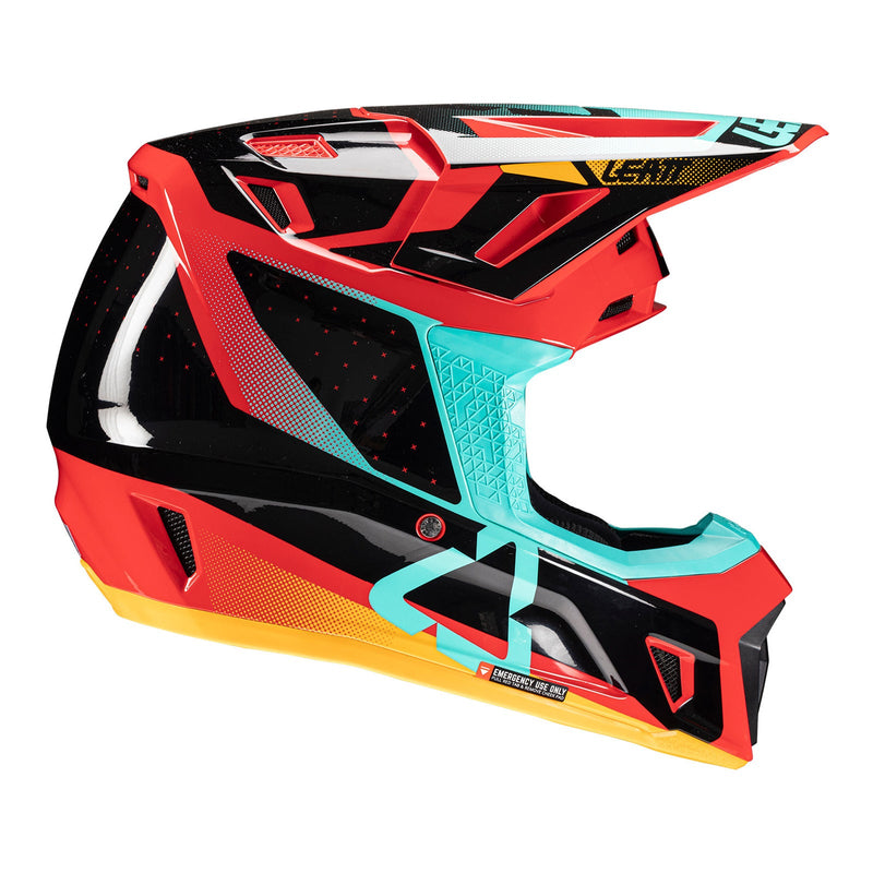 Leatt 2025 7.5 Red Helmet & Goggle Kit Size Large 60cm