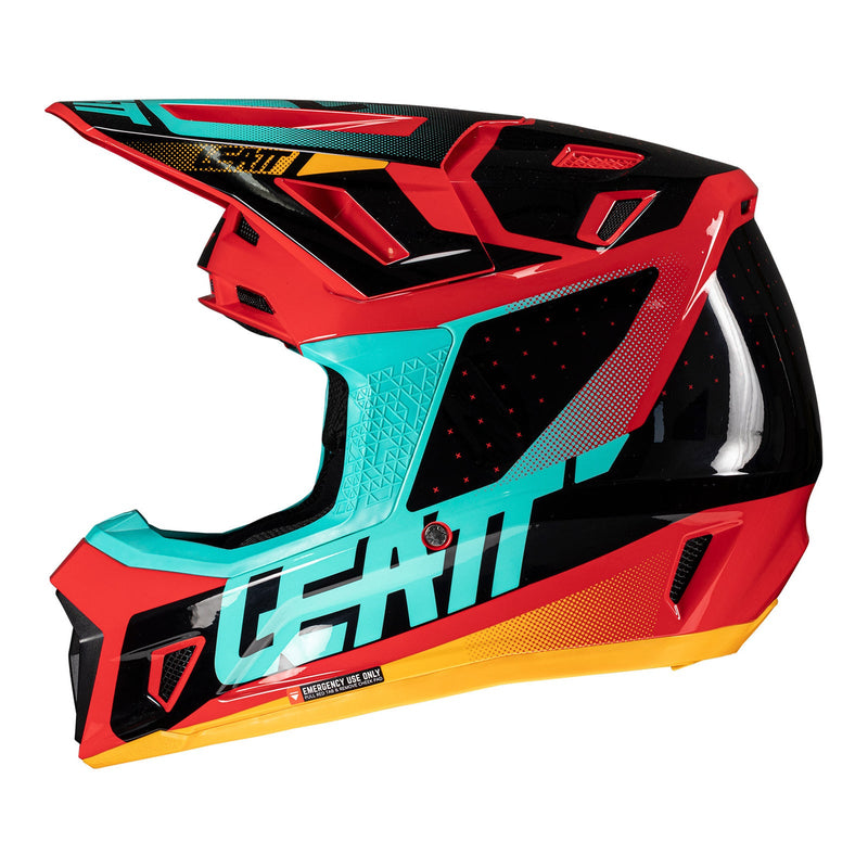 Leatt 2025 7.5 Red Helmet & Goggle Kit Size Large 60cm