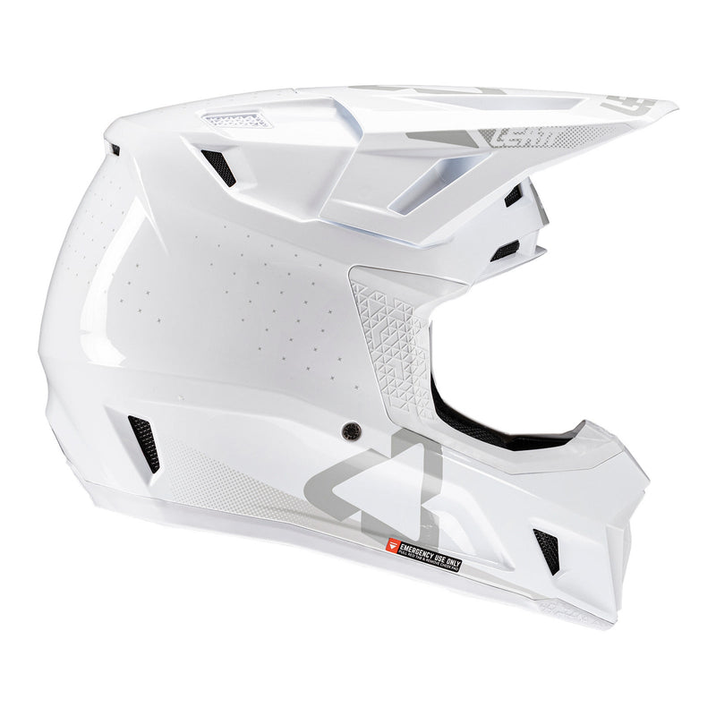 Leatt 2025 7.5 White Helmet & Goggle Kit Size Medium 58cm