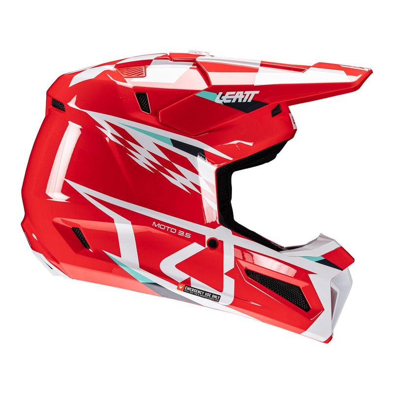 Leatt 2025 3.5 Red Helmet & Goggle Kit Size Small 56cm