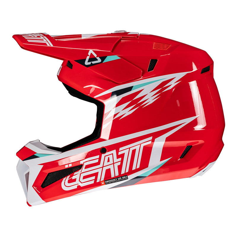 Leatt 2025 3.5 Red Helmet & Goggle Kit Size XS 54cm