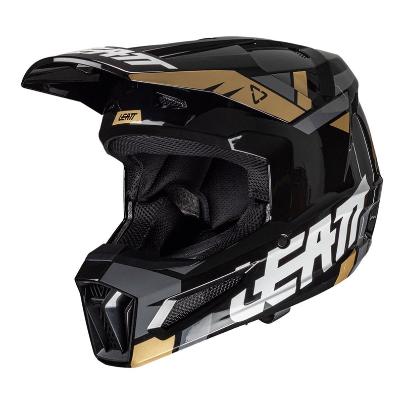 Leatt 2025 2.5 Black Off Road Helmet Size Medium 58cm