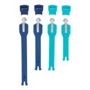 Leatt 2022 Boot Strap Kit 4.5 5.5 FleXLock 4-PCS Aqua
