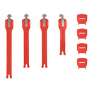 Leatt Strap Kit 6.5 - Red 4-Pcs