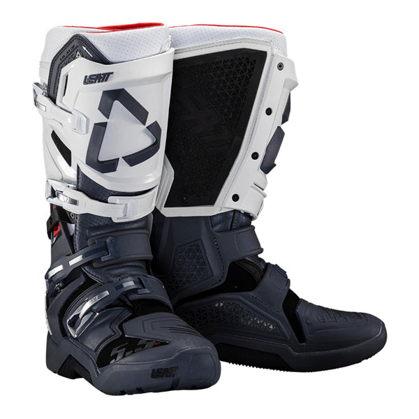 Leatt 5.5 Flexlock Enduro - White Off Road Boots Size US8 / EU 42