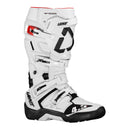 Leatt 4.5 Enduro - White Off Road Boots Size US9 / EU 43