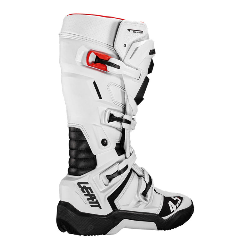 Leatt 4.5 Enduro - White Off Road Boots Size US11 / EU 45.5