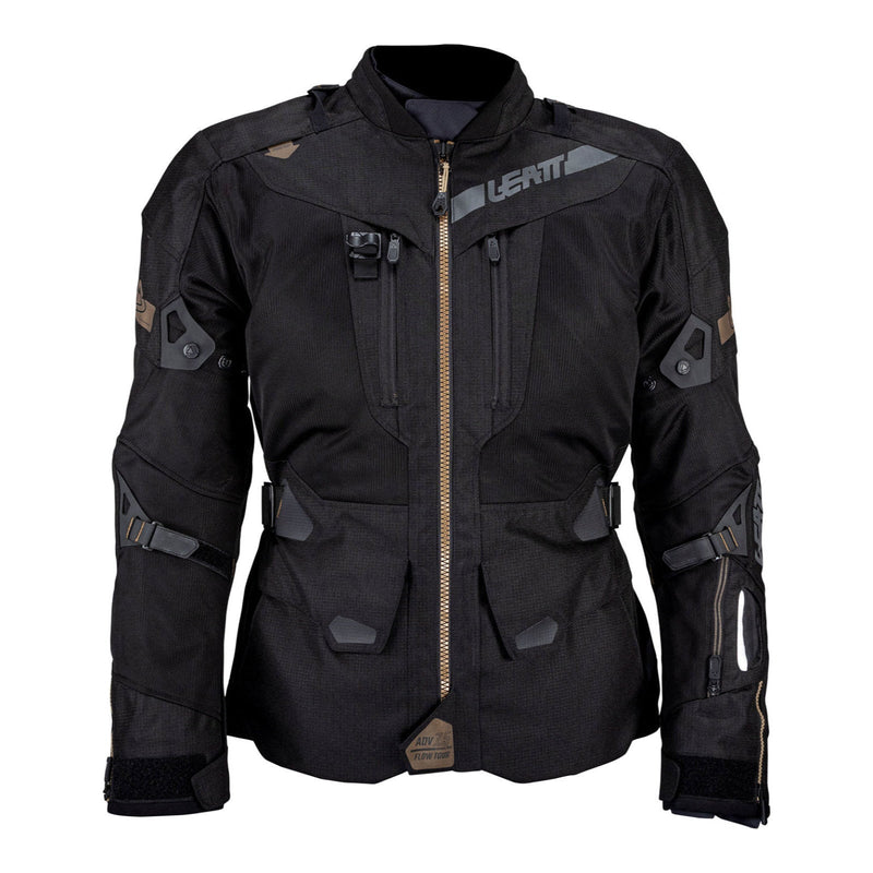 Leatt 7.5 ADV Adventure FlowTour Motorcycle Jacket - Stealth Size Large