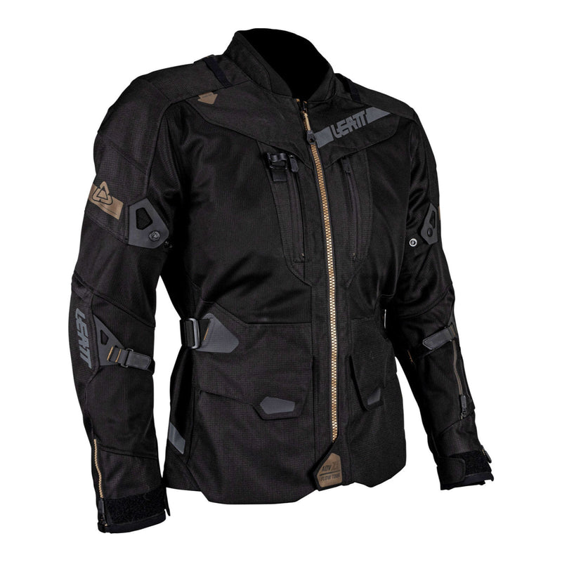 Leatt 7.5 ADV Adventure FlowTour Motorcycle Jacket - Stealth Size Large