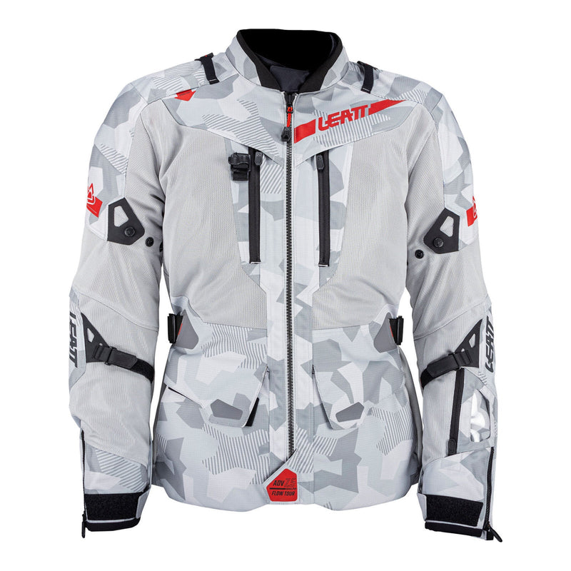 Leatt 7.5 ADV Adventure FlowTour Motorcycle Jacket - Steel Size XL