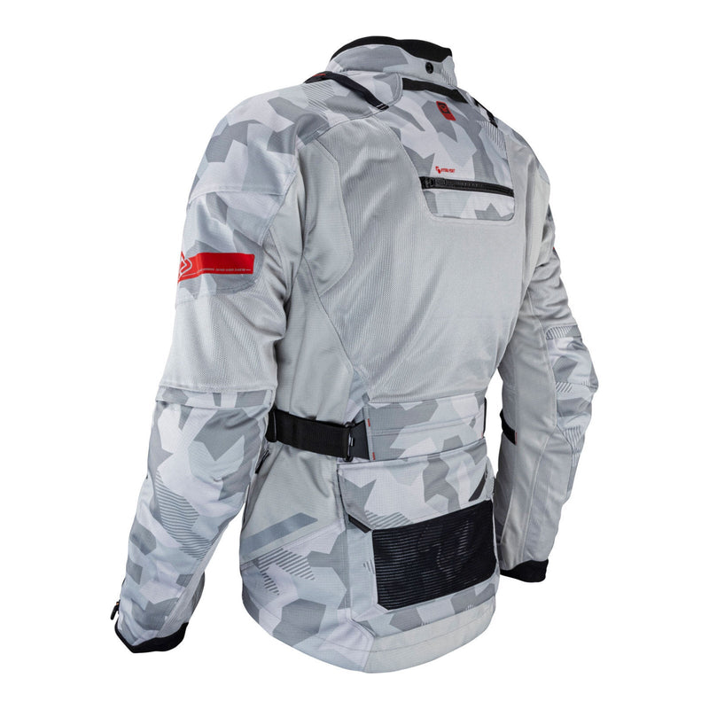 Leatt 7.5 ADV Adventure FlowTour Motorcycle Jacket - Steel Size Small