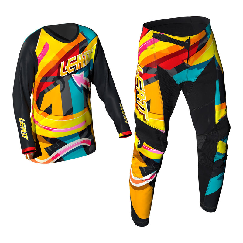 Leatt 2025 3.5 Junior Ride Kit Carnival Size Youth Large