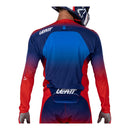 Leatt 5.5 UltraWeld Jersey - Royal Blue / Red (XL/US44/EU54)
