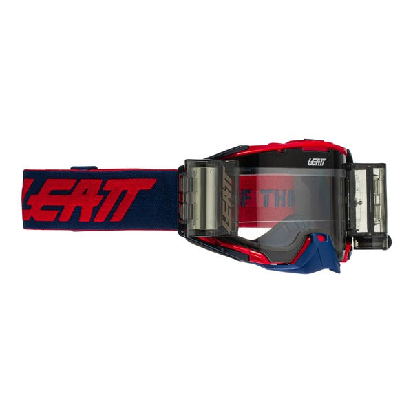 Leatt Goggle Velocity 6.5 Roll Off Red Blu Clear Lens